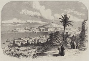 La ciudad y el castillo de Gaeta
